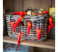 Guirlande Lumineuse LED 20 Piments Rouges à Piles