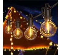 Guirlande lumineuse LED Azomor résistante aux intempéries pour une décoration d'ambiance à l'extérieur et à l'intérieur