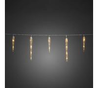 Guirlande Lumineuse Led Stalactites 500 Cm Blanc