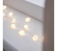 Guirlande Lumineuse Micro LED en Grappe de Baies Blanches