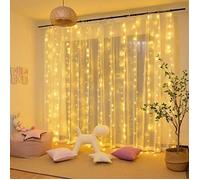Guirlande Lumineuse - MINGMEI - Rideau 300 LED - 3m x 3m - 8 Modes - Décoration Intérieure/Extérieure
