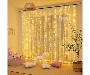 Guirlande Lumineuse - MINGMEI - Rideau 300 LED - 3m x 3m - 8 Modes - Décoration Intérieure/Extérieure