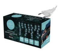 Guirlande lumineuse Moon in the Room ML51Z 60 glaçons 300 Led 8m blanc froid IP44 Blanc G