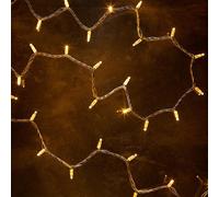 Guirlande Lumineuse Pro Connect 35m 350 LED Blanc Chaud Classique Câble Blanc Raccordable