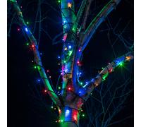 Guirlande Lumineuse Pro Connect IP67, 15m 150 LED Multicolore Câble Noir Raccordable