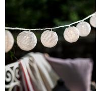 Guirlande Lumineuse Raccordable à 20 Lampions Imperméables