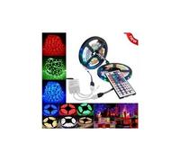 Guirlande lumineuse ruban de 10m 3528 smd rgb 600 led + télécommande infrarouge 44 touches