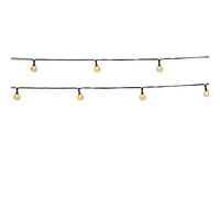 Lumisky Guirlande solaire Festy 20 boules LED 5,8 m blanc chaud