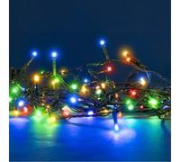Guirlande lumineuse solaire - 40m - Multicolore - 400 LED