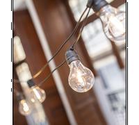 Guirlande lumineuse solaire allegra noire