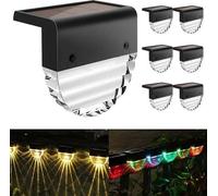 Guirlande lumineuse solaire de 4 ampoules pour balcon, pour l'extérieur - Résistante aux intempéries - Éclairage extérieur et intérieur - Éclairage d'entrée - Lumières d'extérieur et d'intérieur pour 