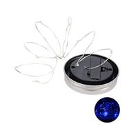 Guirlande Lumineuse Solaire pour Couvercle de Bocal, 20 LED