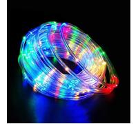 Guirlande lumineuse solaire - ZMINPEOEL - Tube de lampe RGBW - Multicolore - 200 LED 22 m - IP68 étanche