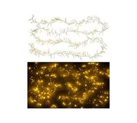Guirlande lumineuse tombante 3 m à 300 LED - Blanc chaud