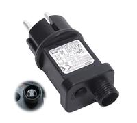 Guirlande lumineux de Noël - Bloc d'alimentation 24 V 3,6 W - Prise LED 8 modes - Adaptateur éclairage Noël