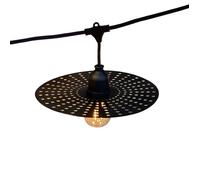 Guirlande métal vintage PLANET 10 ampoules E27 6M