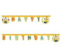 Guirlande Minions - 2,3 m - Décoration pour anniversaire d'enfant et fête