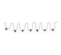 Paulmann Guirlande LED Plug&Shine 94165 extérieur 7 ampoules 3000K IP44 1,4W blanc/noir