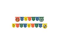 Procos Guirlande d'anniversaire Harry Potter 93371-2 mètres de Long - FSC® Mix - Décoration