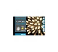 Guirlande programmable 100 LED 10 mètres blanc chaud