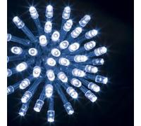 Guirlande programmable 300 LED 30 mètres bleu FT Bleu. Fil transparent G
