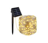 Lumisky Guirlande lumineuse solaire rideaux YOGY CURTAIN 100 100 LED blanc chaud 4mx1m 8 modes