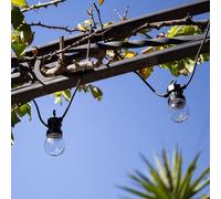 Guirlande Solaire Extérieure D'ampoule Led Kepler 7m Transparent