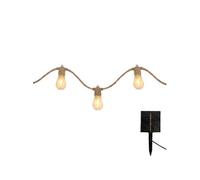 Guirlande solaire FANTASY CORD HYBRID 10 ampoules 7.50M