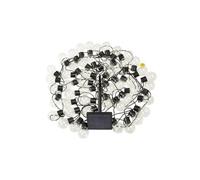 Smart Garden - Guirlande solaire GloBulb 40 ampoules LED blanc chaud 10 lumens 18,4 m plastique