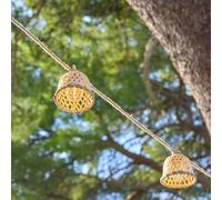 Guirlande solaire hybride beige maly
