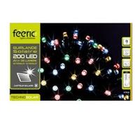 Feeric Lights et Christmas - Guirlande Lumineuse extérieur 200 LED Multicolore 20m