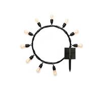 Lumisky Guirlande solaire Flame 10 LED effet flamme 8 m raccordable