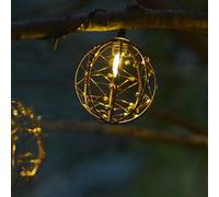 Guirlande solaire rusty 10 cages 4m