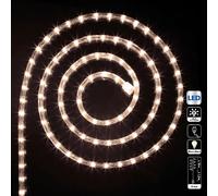 Guirlande tube LED d'extérieur - 18 m. - Blanc chaud