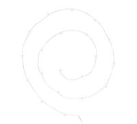 Atmosphera - Guirlandes - 100 micro LED - argent et blanc chaud - L1000 cm