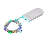 Guirlandes Lumineuses Décoratives 10 LEDs 1m Guirlandes Lumineuses Pile Pour Arbre De Noël Guirlande Lumineuse Étoilée Décor Festif Guirlande Lumineuse Étoilée Pour Noël Nouvel An Pâques Anniver