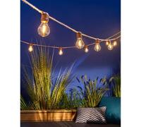 Guirlandes Lumineuses Led Allegra Naturel E27 350lm 2w Ip44 Blanc Chaud New Garden