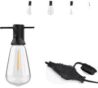 Guirlandes lumineuses LED d'extérieur, incassables, étanches, 65FT 20M 48LED, prise UE-a