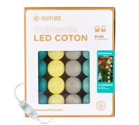 Guirlande Boule Lumineuse Led Usb Veilleuse 2h Scandinave 24 boules