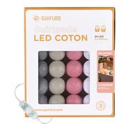 Guirlande Boule Lumineuse Led Usb Veilleuse 2h Églantine 24 boules