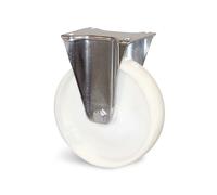 GUITEL HERVIEU 72945 - Roulette pivotante blanche 100 mm