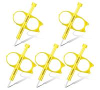 Gulfmew Lot de 5 outils de réglage d'arroseur rotatifs compatibles avec les têtes d'arrosage Hunter PGP, PGH, PGM, I-20, I-25, I-40 et I-60 lé jaune pour irrigation de pelouse