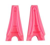 GUMEI 3D Paris Tour Eiffel gâteau Fondant Moule Silicone résine époxy Moule Bougie Moule