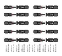 Gungtj Connecteur de module solaire - Câble adaptateur mâle et femelle - Câble adaptateur de générateur - Pour la maison, l'extérieur, le générateur commercial, le camping, la caravane, la cabine