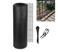 Gungtj Filet de clôture pour volaille | Barrière antirouille réutilisable en maille pour animaux de compagnie, poulet, chat, chien, lapin, jardin, balcon, terrasse, porche, cour, pelouse, ferme