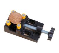 Gungtj Mini étau, outil de perçage multifonctionnel, portable, réglable, pour perceuse - Pour perçage en noyer, sculptures, artisanat, établi, projets de bijoux