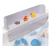 Gungtj Pare-éclaboussures pliable en silicone pour baignoire