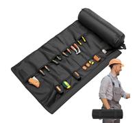 Gungtj Sac à outils enroulable - Sac de transport avec poignée - Sac portable épais - Résistant à l'eau - Pour réparation de vélo