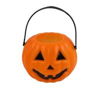 Gungtj Seau d'Halloween pour , boîte à bonbons multifonction, rangement festif, pour événements, décoration en déplacement