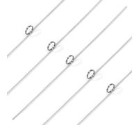 GUNGY 10 Pièces Ressorts de Torsion en Acier Inoxydable Diamètre du Fil 0,2mm Diamètre Intérieur 2mm Longueur du Bras 20mm Angle 180° 2 Tours Rotation Gauche 0,2x2x20 mm